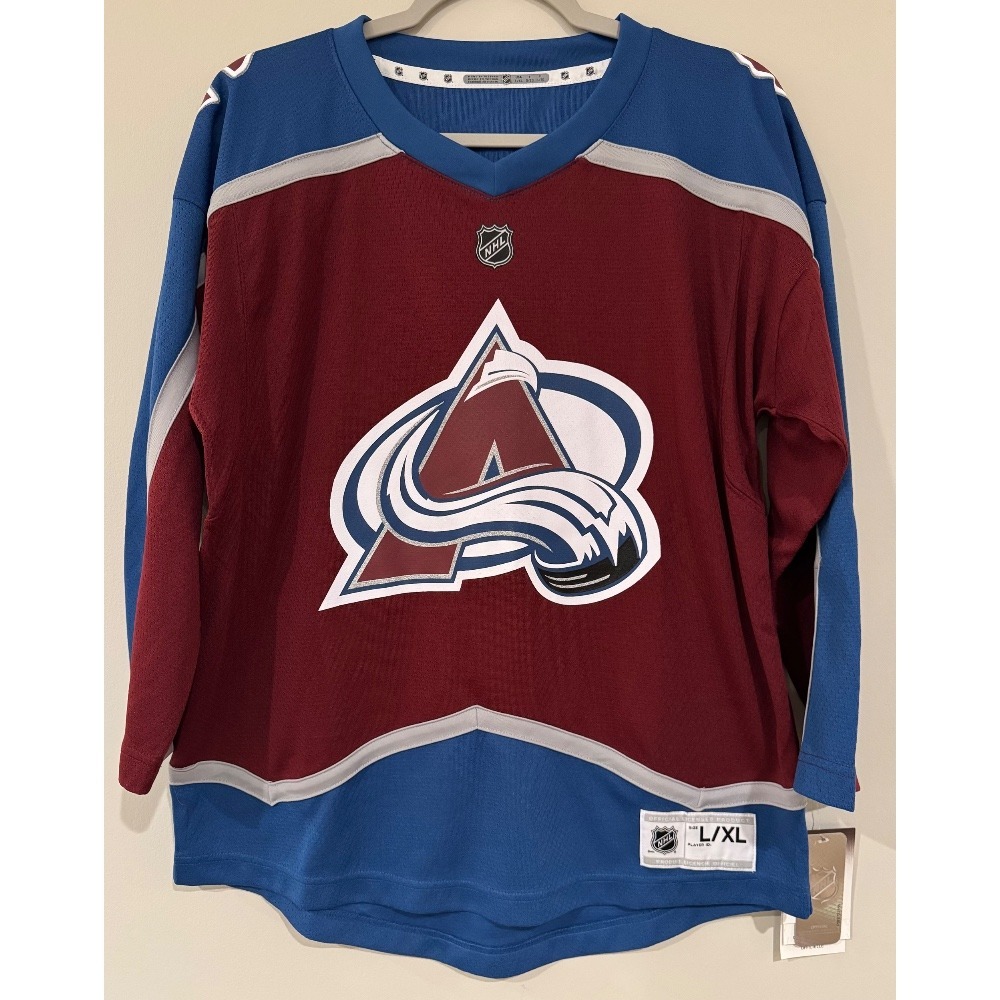 NHL Colorado Avalanche Alexandar Georgiev #40 Home Jersey, Youth‎ L/XL, NWT
